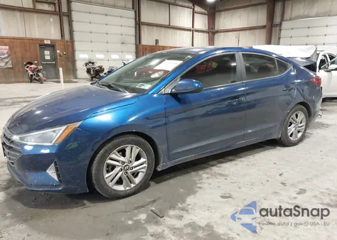 2019 Hyundai Elantra Sel z USA, uszkodzony, nr VIN 5NPD84LFXKH414913